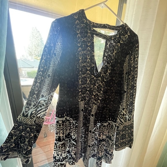 Free People Black Tegan Dress - Picture 5 of 14